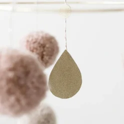 Uro pom pom, lyserød