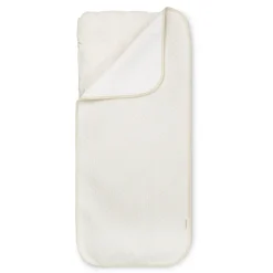 Vandtæt madrasbeskytter til Vugge 40x90cm natur