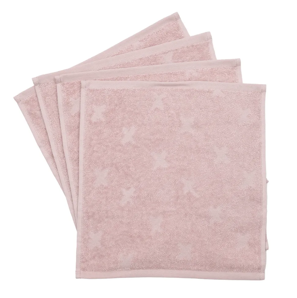 Vaskeklude frotté 4-pak. - nightingale