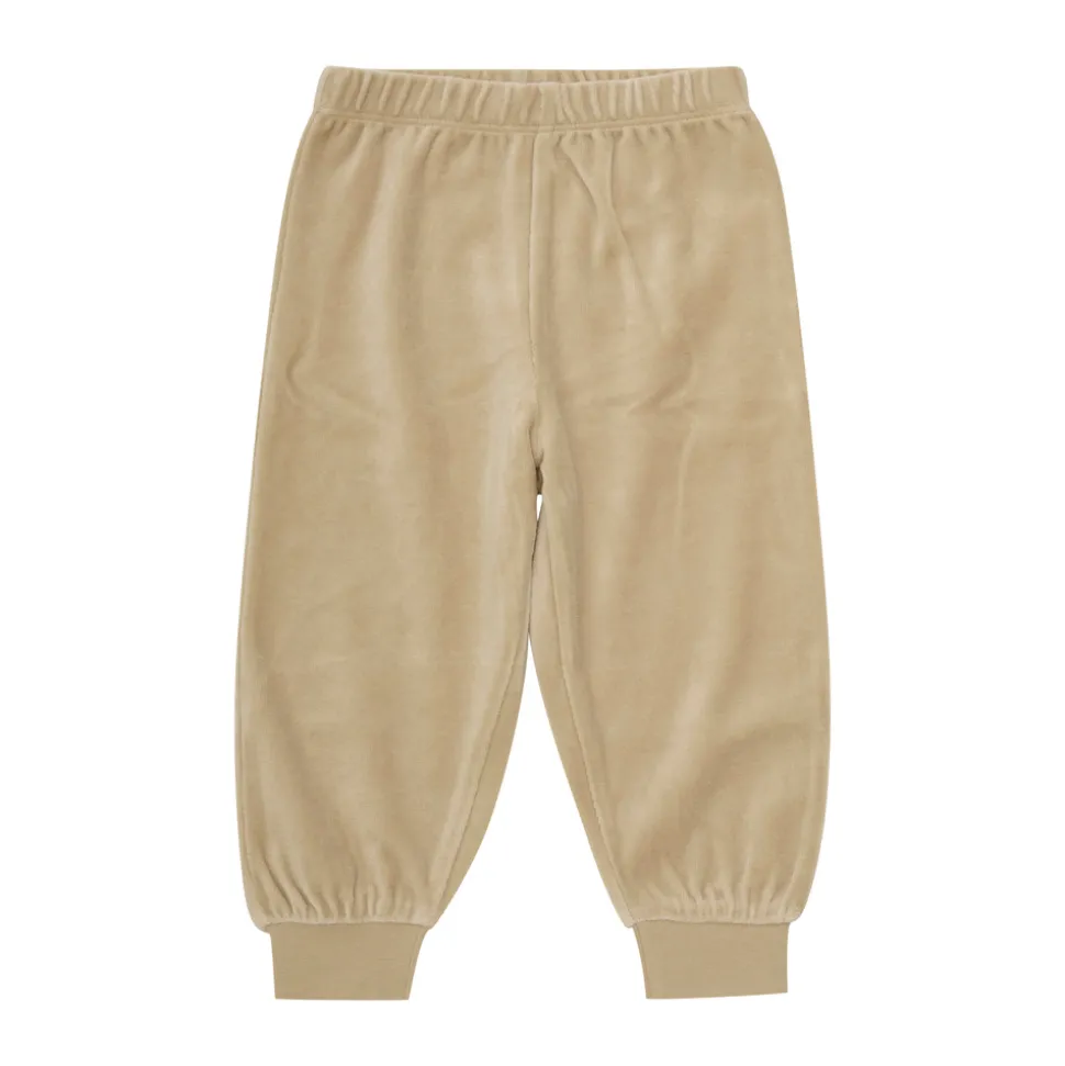 Velour Jogging sæt - Sesame