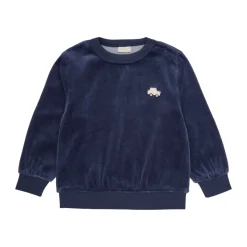 Velour Jogging sæt - Vintage blue