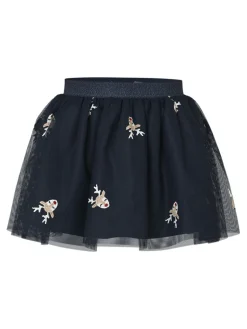 Veross tyl nederdel - Navy blazer