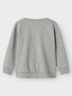 Vimo lang�rmet sweat - Grey melange