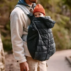 Vintercover til bærersele - Sort