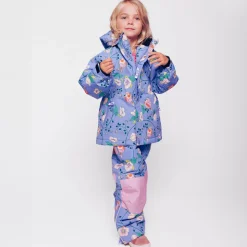 Vinterjakke - Purple delight