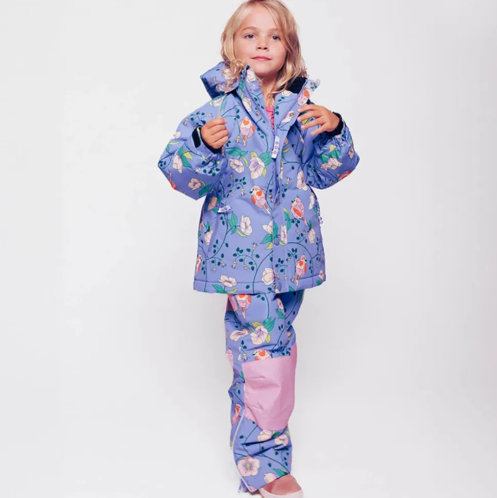 Vinterjakke - Purple delight