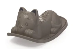 Vippe i plast - grå kat