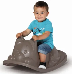 Vippe i plast - grå kat