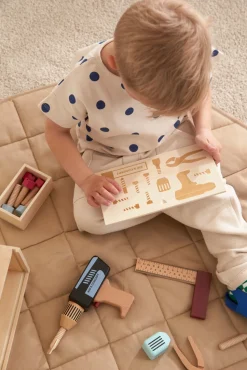 Værktøjskuffert i træ