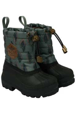 Winter Boot Rubber AOP - Balsam green