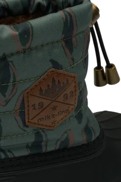 Winter Boot Rubber AOP - Balsam green