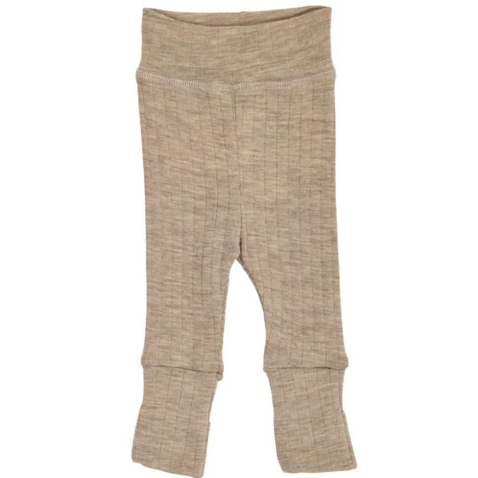 Woolly bukser med foldbare fødder - 821000011