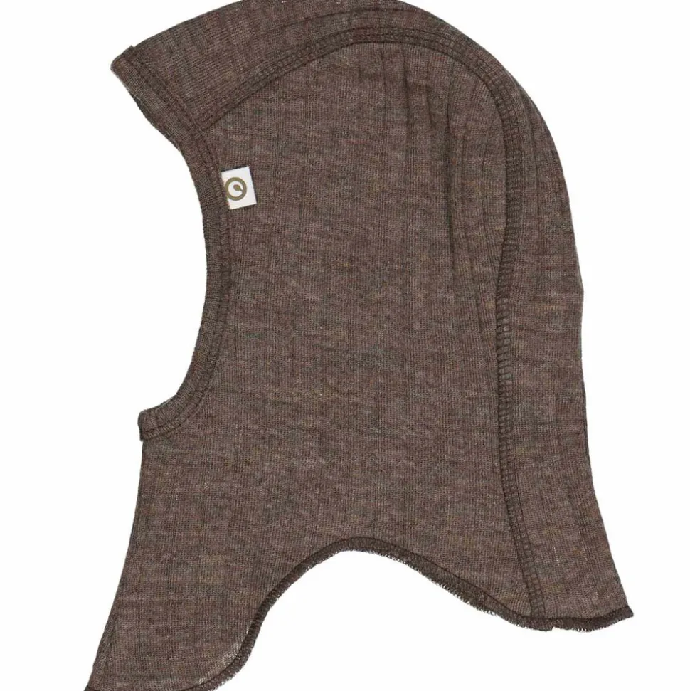 woolly elefanthue i merinould - Walnut melange