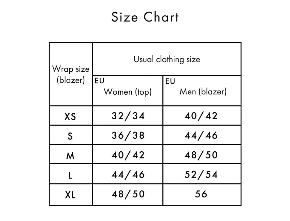 Wrap L - Charcoal Black