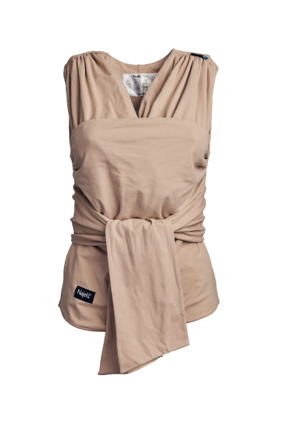 Wrap M - beige biscotti cream