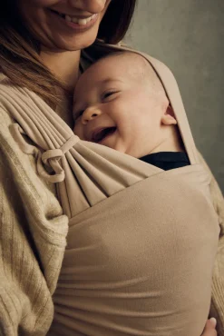 Wrap M - beige biscotti cream