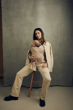 Wrap M - beige biscotti cream