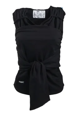 Wrap M - charcoal black