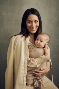 Wrap S - beige biscotti cream