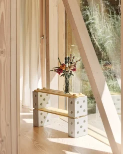 2x Balancebomme Honey Yellow