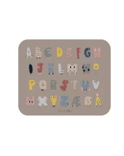 XL Underlag - ABC brun