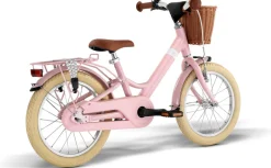 Youke Classic 16,Alu legecykel med kurv retro rose