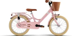 Youke Classic 16,Alu legecykel med kurv retro rose