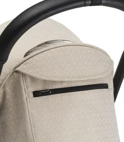 YOYO³ Klapvogn - Bonpoint beige på sort stel