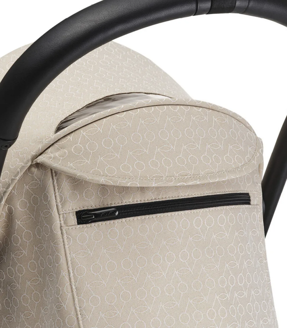 YOYO³ Klapvogn - Bonpoint beige på sort stel