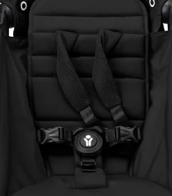 YOYO³ Klapvogn - sort på sort stel