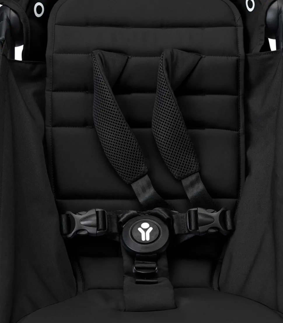 YOYO³ Klapvogn - sort på sort stel