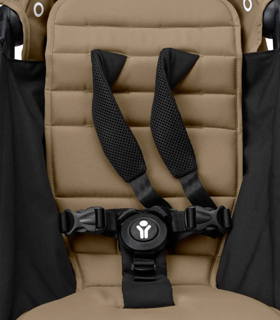 YOYO³ Klapvogn - toffee på hvidt stel